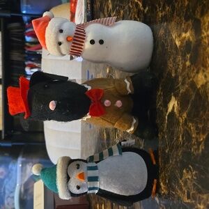 Target Holiday Decor Set - Black, White, Red